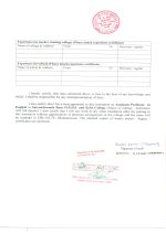 Faculty & Affidavit